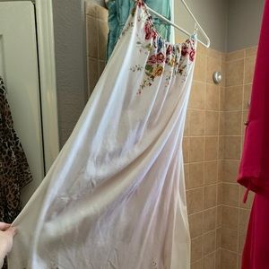 Strapless summer dress